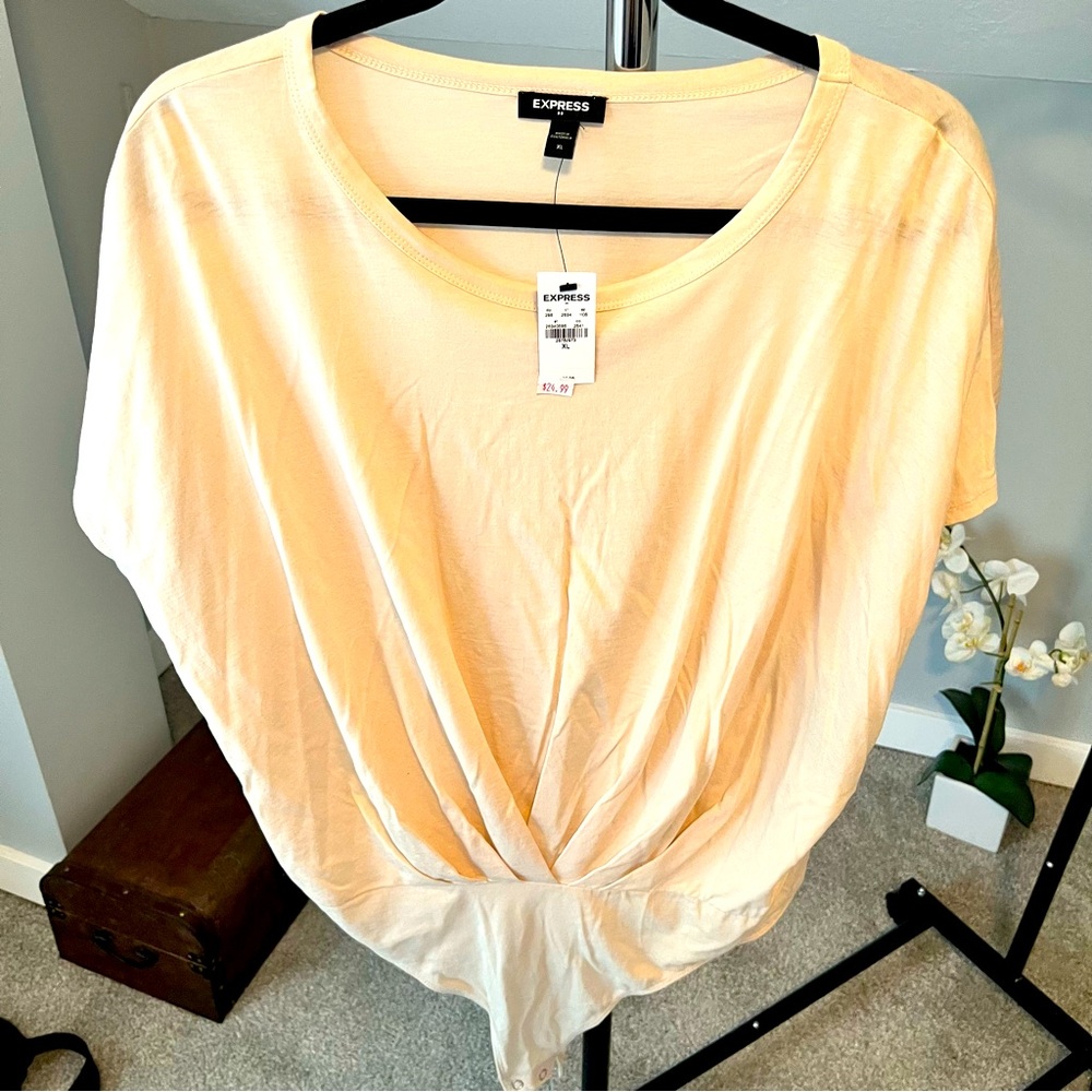 NWT express bodysuit top